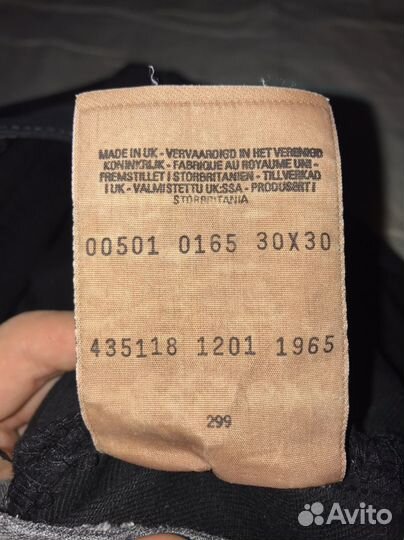 Джинсы levis 501 (made in UK)