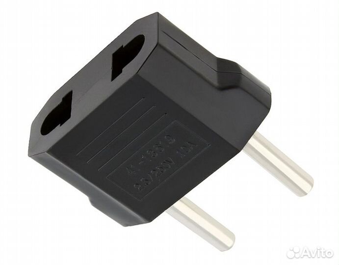 Переходник сетевой HelperJet (Евровилка, черный)