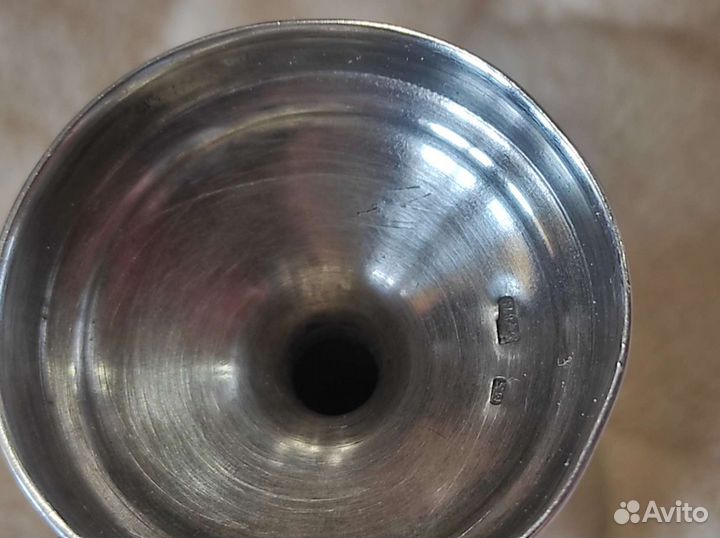 Рюмка серебро 875