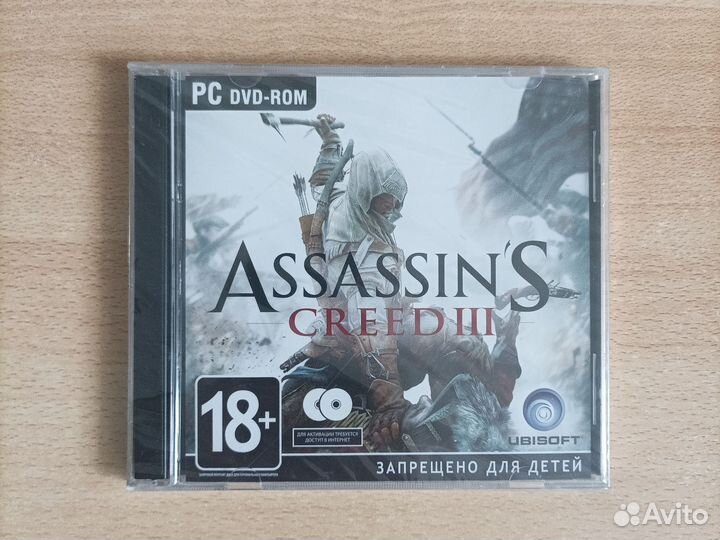 Компьютерная игра Assassins в упаковке