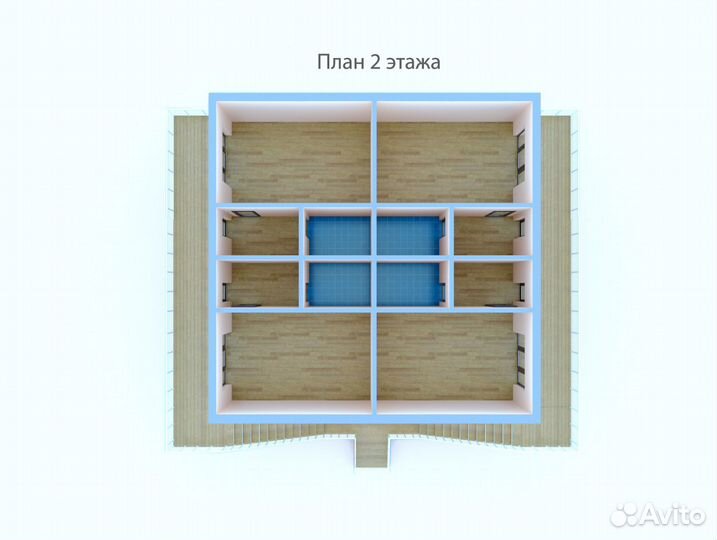 Лстк каркас мини-гостиницы