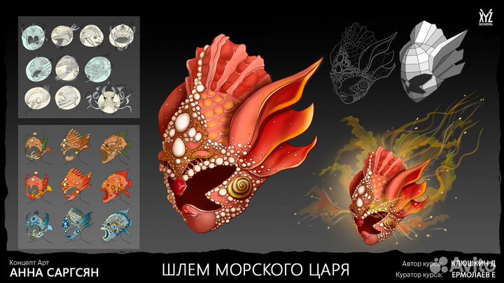 Он-лайн обучение рисованию 2D Photoshop/Procreate