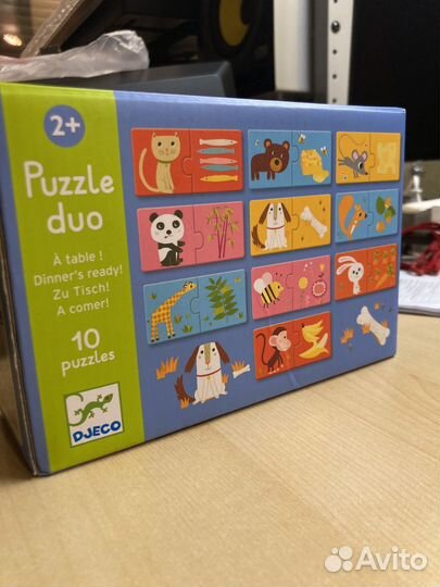 Пазлы djeco для малышей