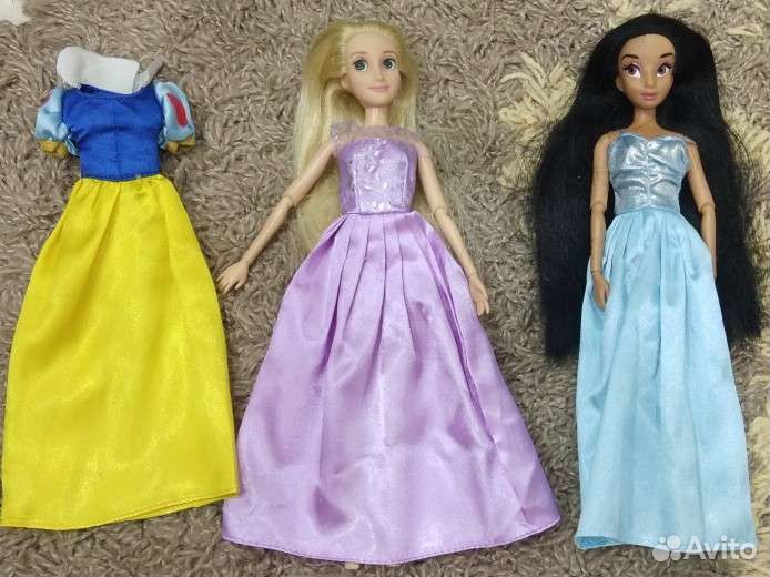Куклы дисней рапунцель и джасмин