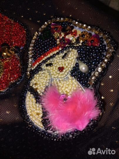 Броши ручной работы