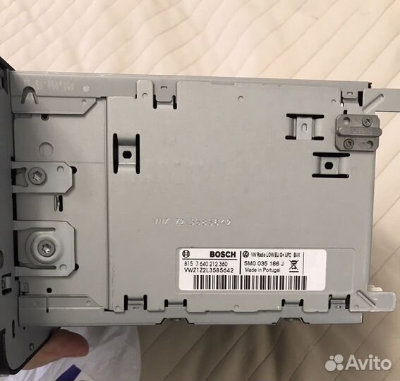 Штатная магнитола на volkswagen vag