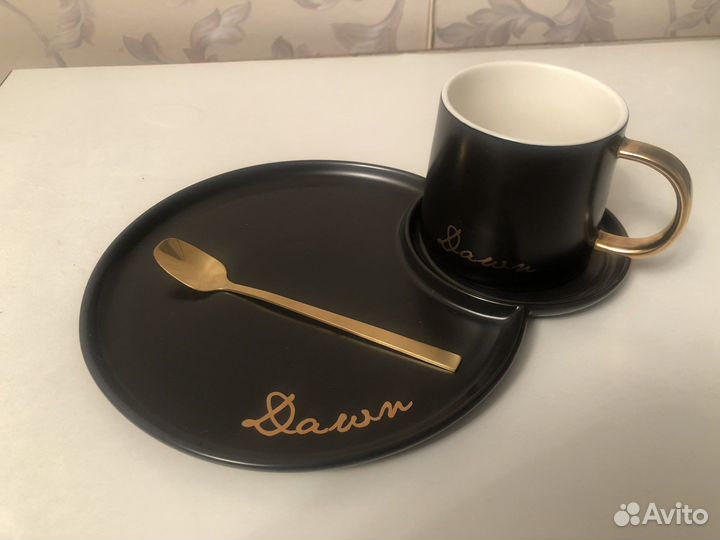 Чашка с блюдцем