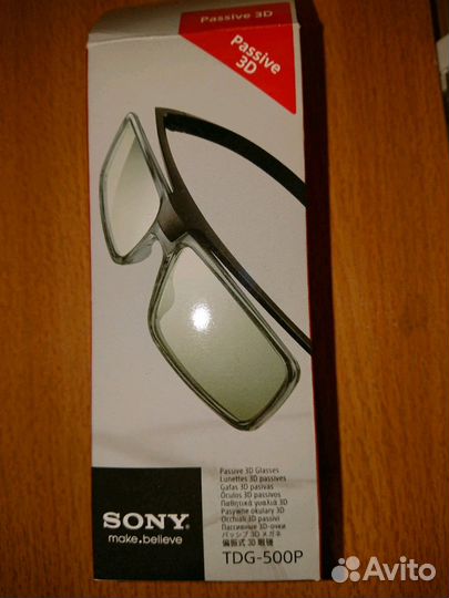 Очки 3 D Sony TDG