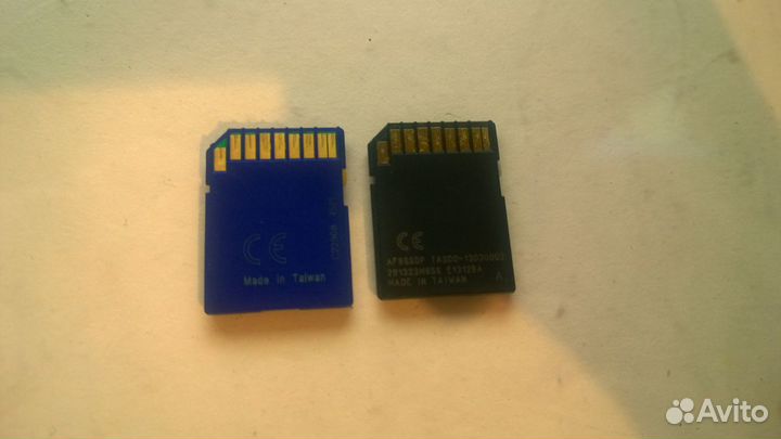 Карты памяти за обе