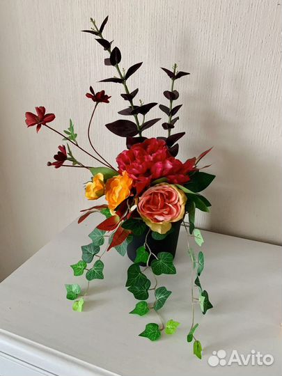 IKEA цветы в горшке fejka фейка икея