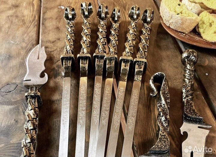 Шампура кованные