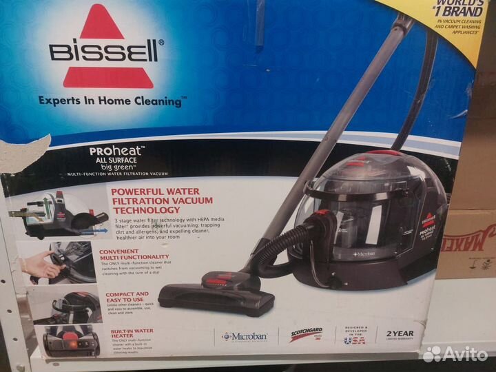 Моющий пылесос bissell 81N7-J