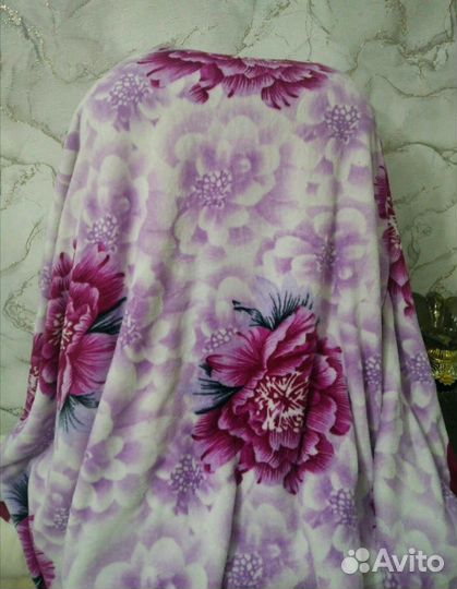 Пледы флисовые б/у