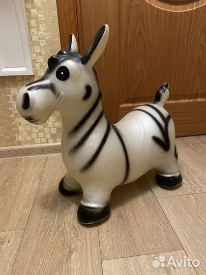 Игрушка прыгун - зебра