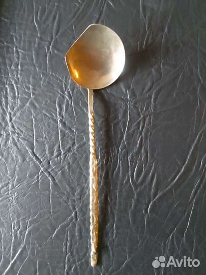 Половник, ложка мельхиор СССР
