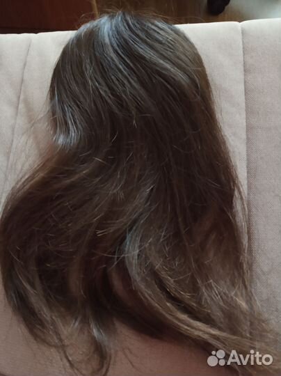 Шиньон из натуральных волос