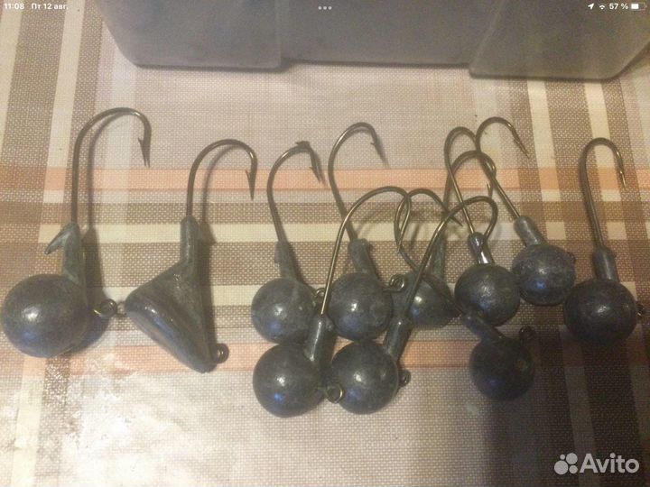 Джиговые головки от12 до 72 грамм