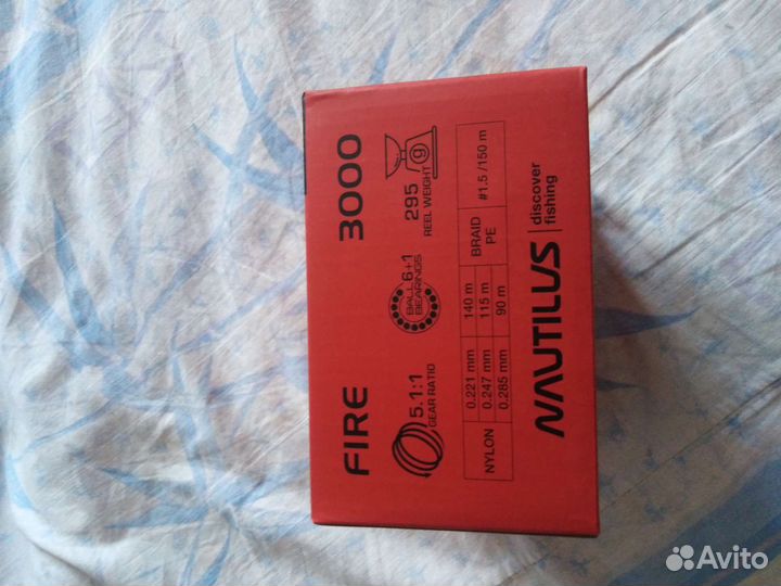 Катушка Nautilus fire 3000