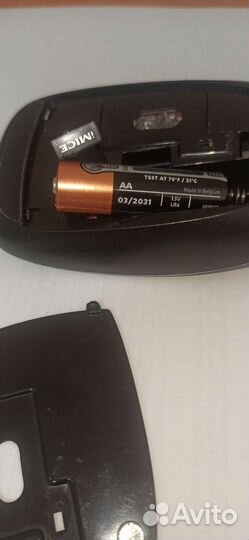 Мышка беспроводная с бесшумными кнопками