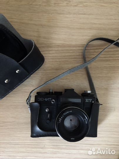 Плёночный фотоаппарат Зенит ет и обьектив Гелиос