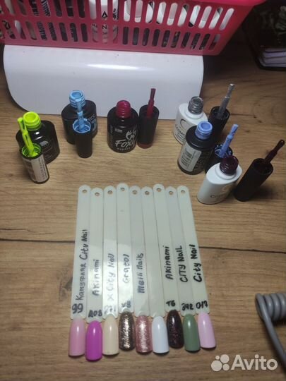 Маникюрный набор гель лаки