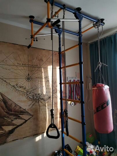 Спортивный уголок без боксёрский груши