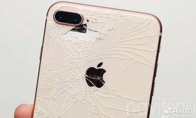 Стекло корпуса iPhone 8/8 Plus