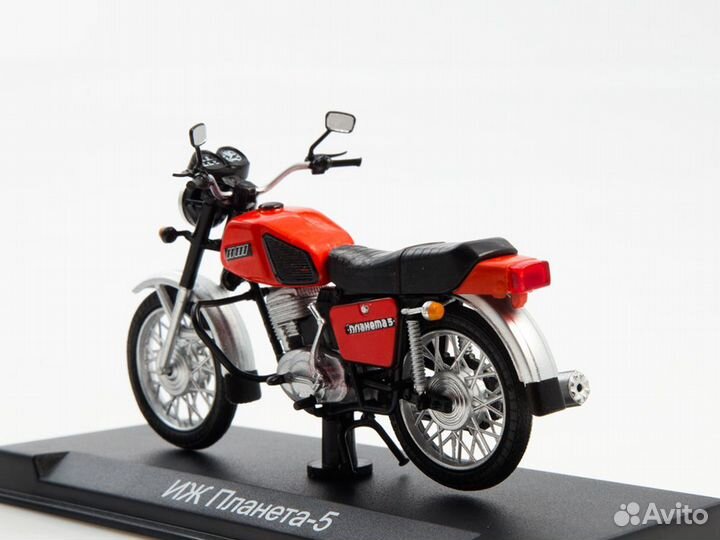 1:24 Наши мотоциклы №24 - иж-Планета 5