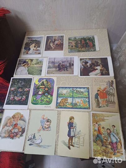 Советские открытки винтажные