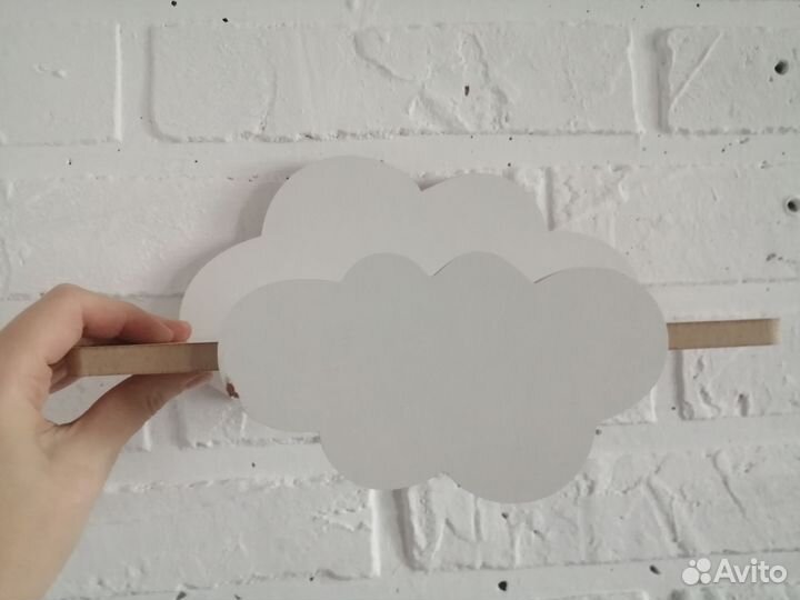 Полка настенная облако для детской