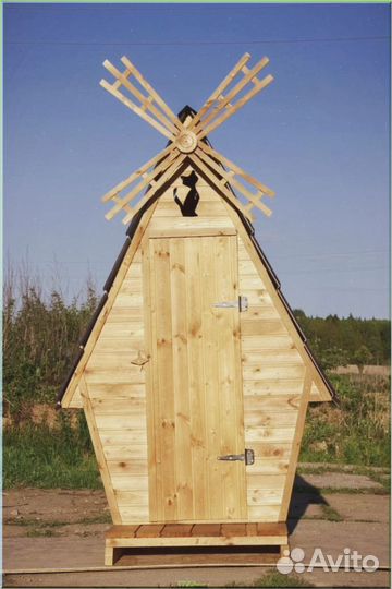 Уличный туалет с установкой трщ 919