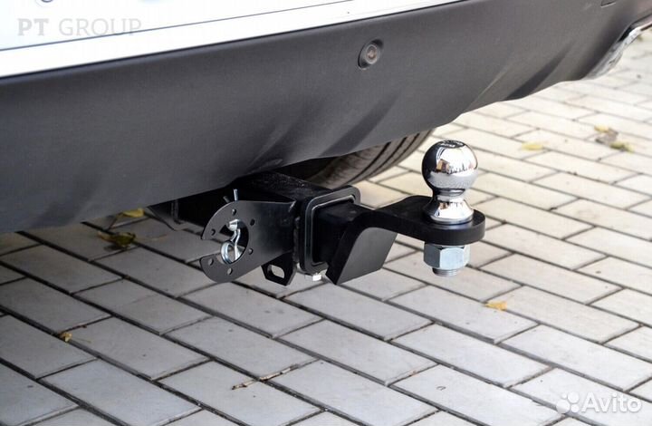 Фаркоп съемный квадрат Tiggo 7 Pro 2022, 147 л.с