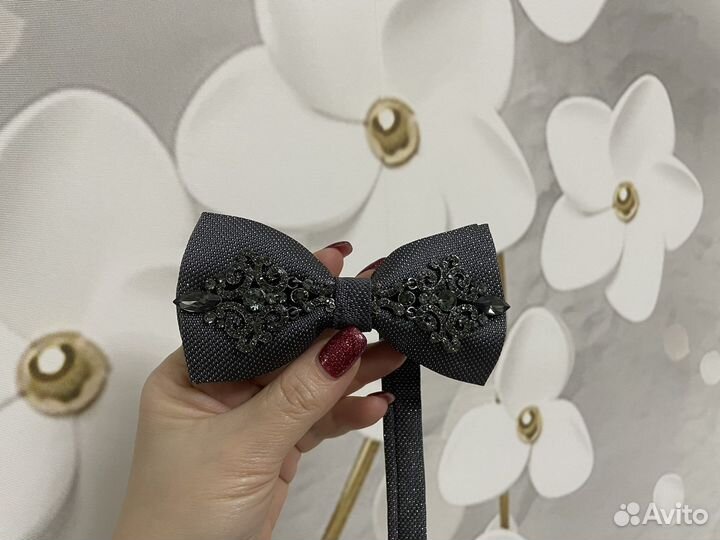 Бабочка-галстук авторская уникальная