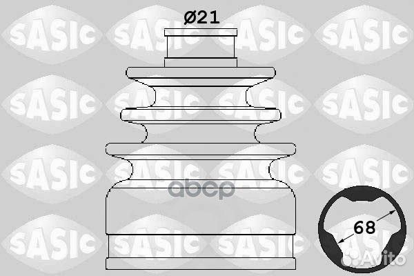 SAS1906062 к-кт пыльника шруса внутреннего Nis