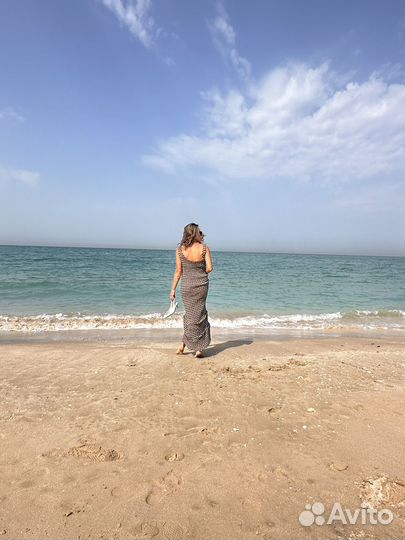 Вязаное платье