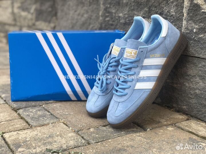 Кроссовки Adidas Handball Spezial Light Blue