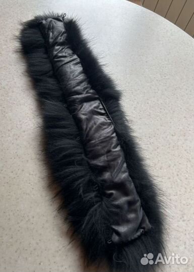 Меховой воротник лиса