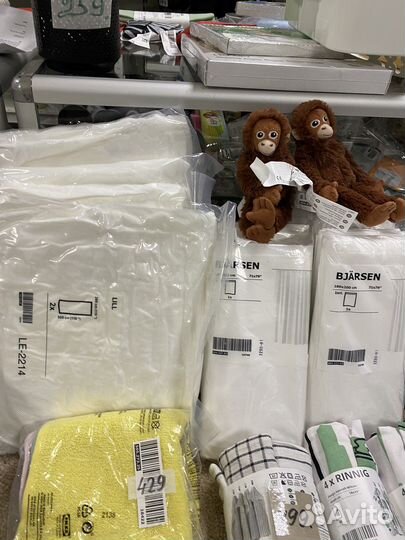 Шторы лилль.Новые.Только Оригин.Икеа Сборн.посылки