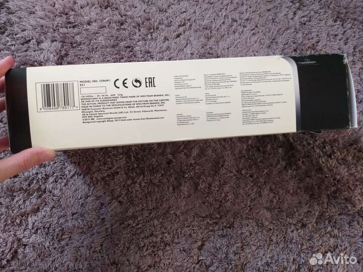 Щипцы электрические для волос Remington новые