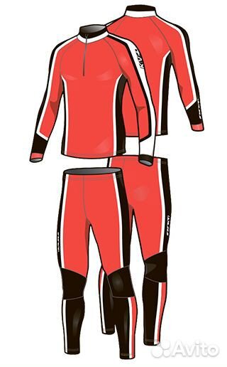 Лыжный гоночный комбинезон KV+ Team юниор