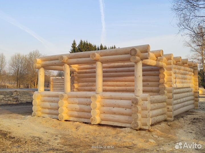 Срубы п.Редкино