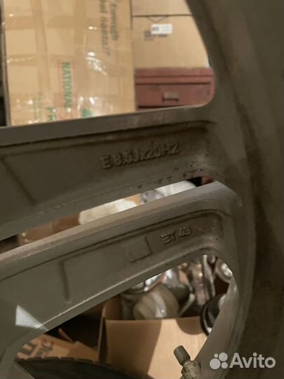 Колеса AMG R20 Mercedes с зимней резиной