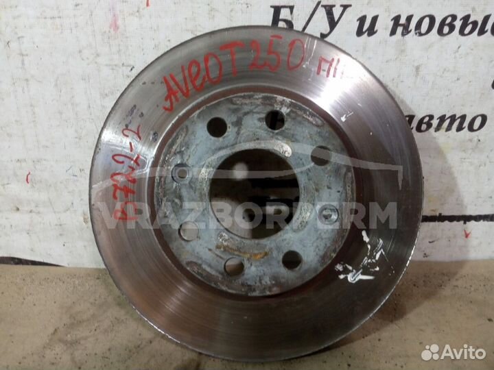 Диск тормозной передний Chevrolet Aveo