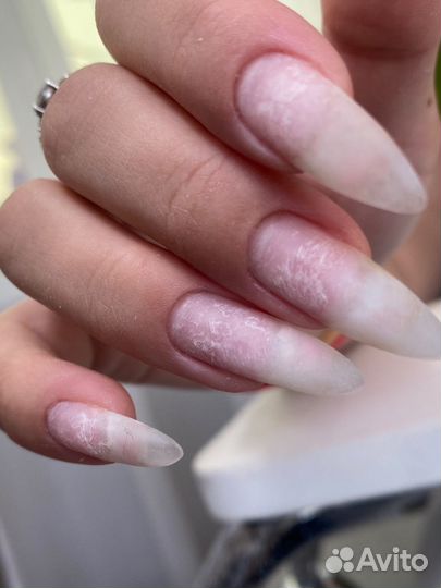 Маникюр наращивание гель лак педикюр