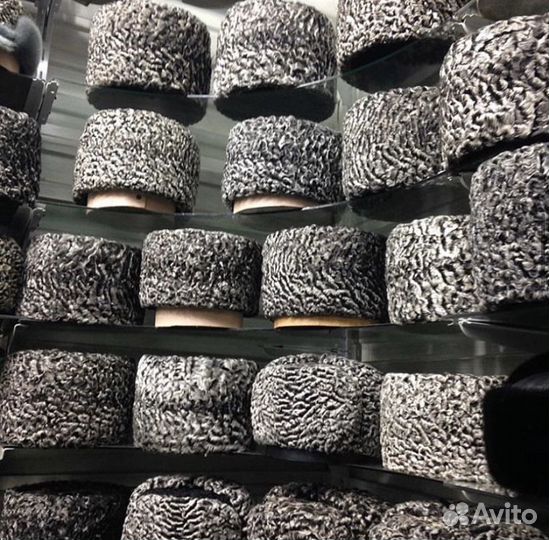 Каракуль Антика Папаха Ушанка Шапки