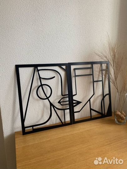 Панно металлическое декоративное