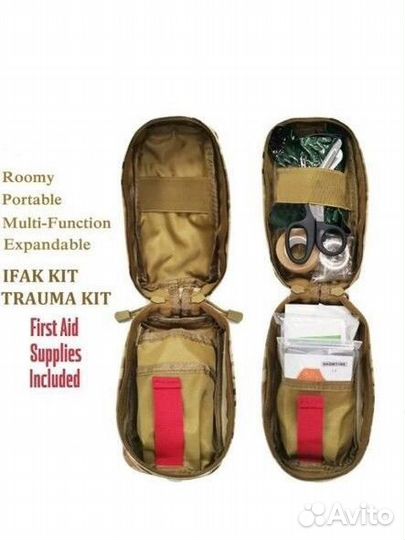 Аптечка тактическая укомплектованная