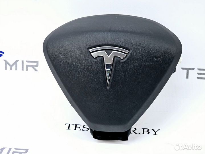 Подушка безопасности водителя Tesla Model S рест