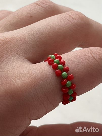 Колечки из бисера