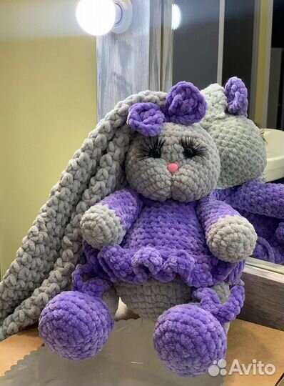 Заяц тильда ручной работы